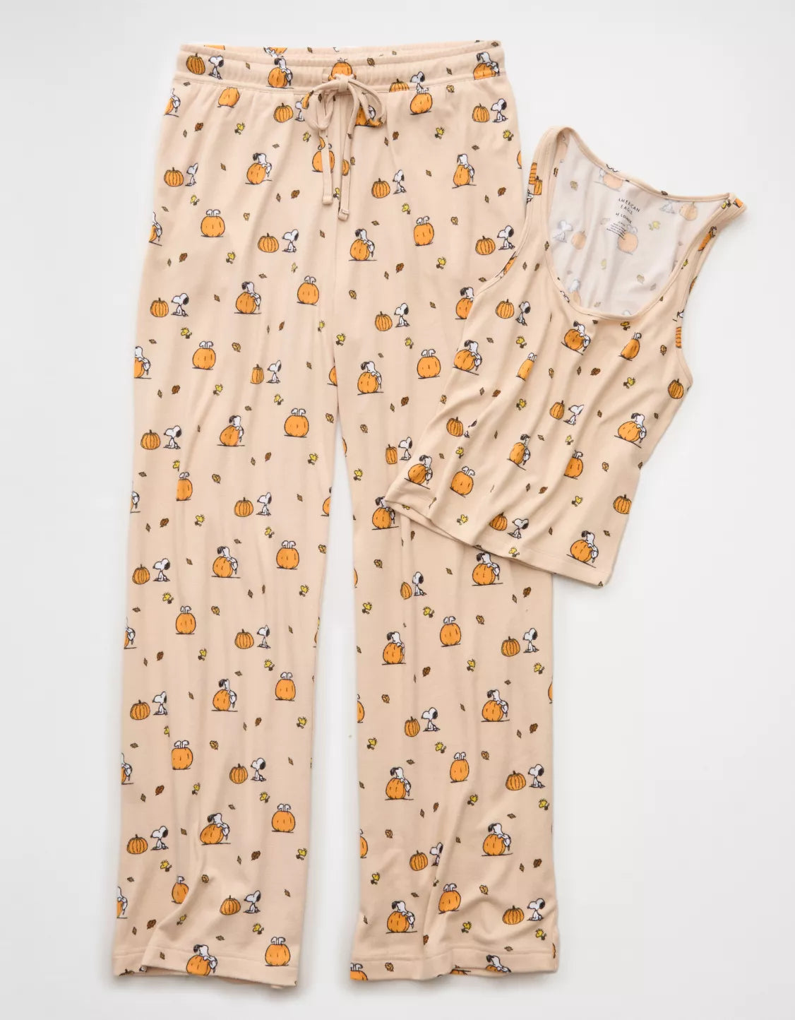 AE Luxe Plush Snoopy Halloween PJ Set