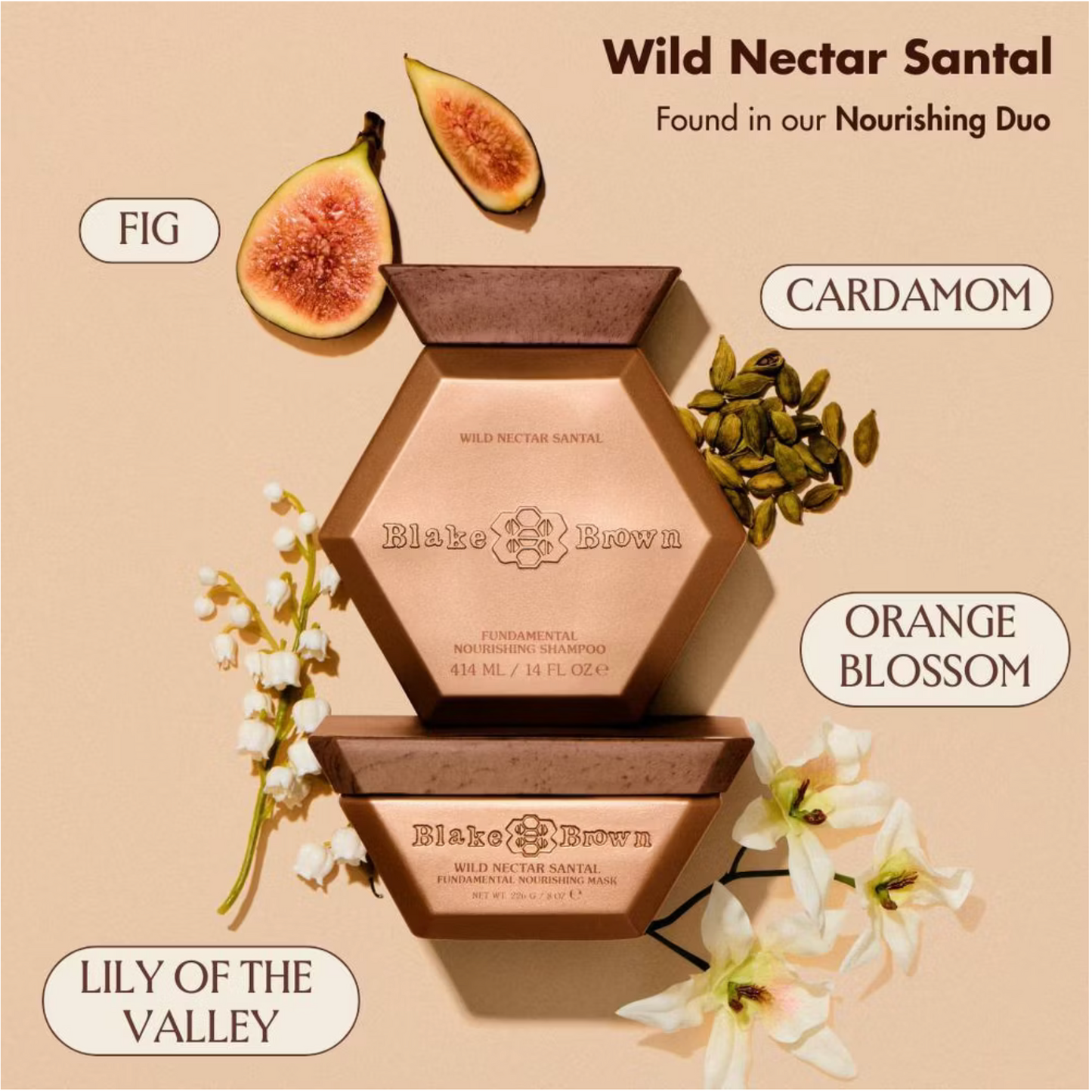 Wild Nectar Santal Fundamental Nourishing Shampoo