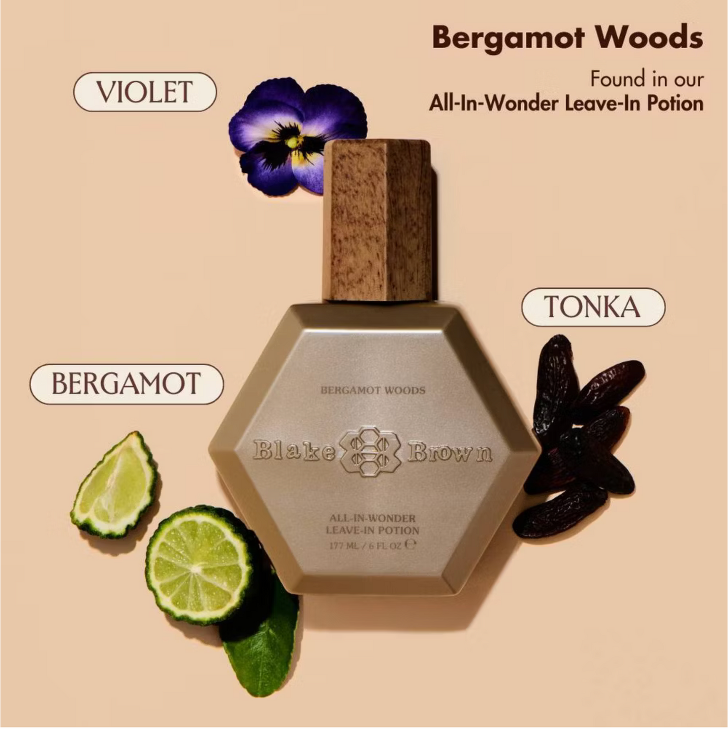 Bergamot Woods All-In-Wonder Leave-In Potion