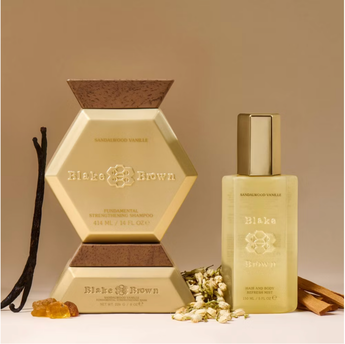 Sandalwood Vanille Hair and Body Refresh Mist