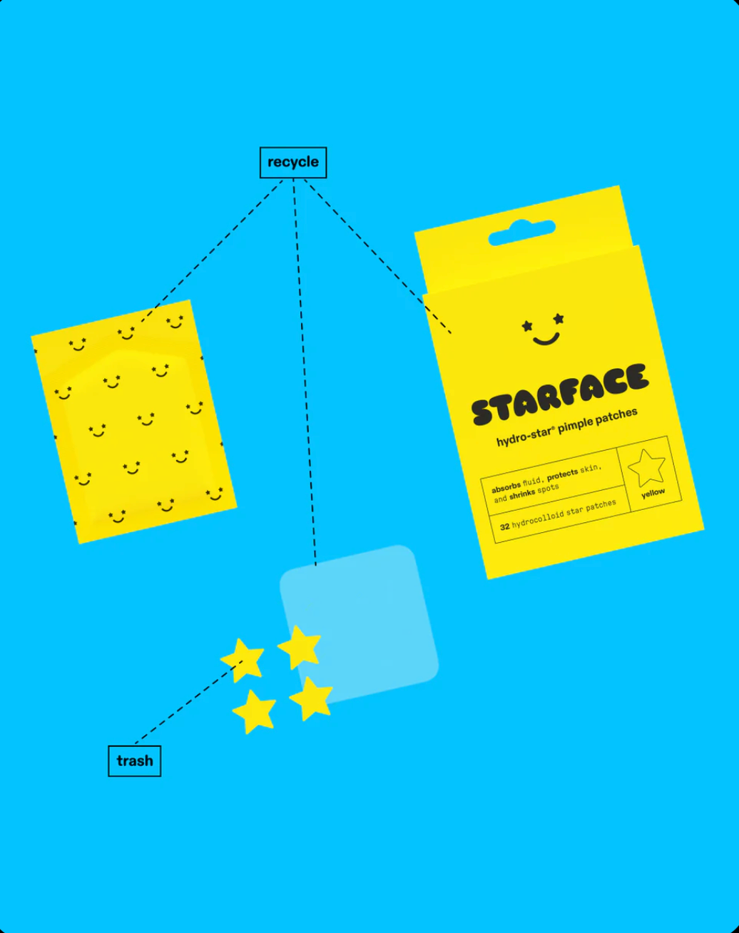 starface yellow hydro-star refill