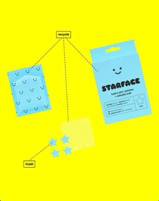 starface blue hydro-star + salicylic acid