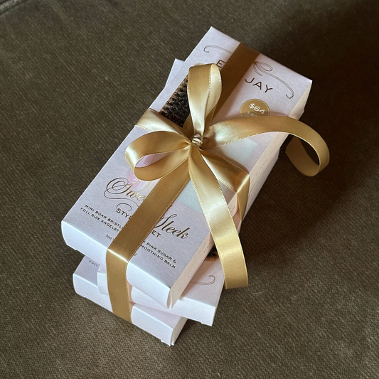 Sweet and Sleek Styling Gift Set with Angelstick™ and Mini Boar Bristle Brush