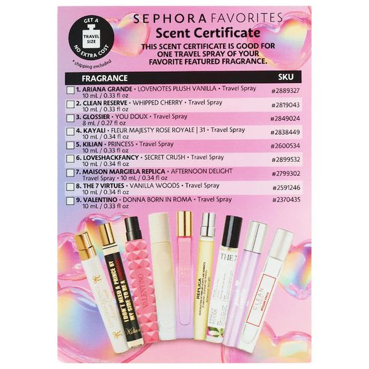 Smells Like Love Sampler Set w/ Redeemable Voucher