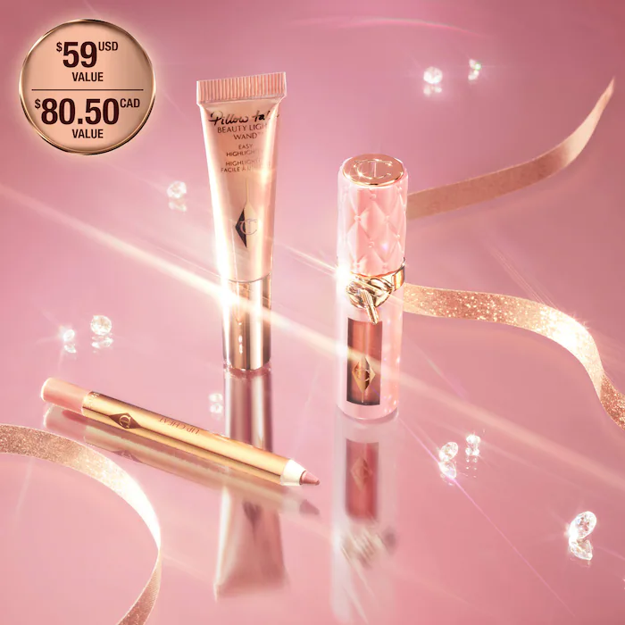 Lip and Cheek Trio Makeup Gift Set