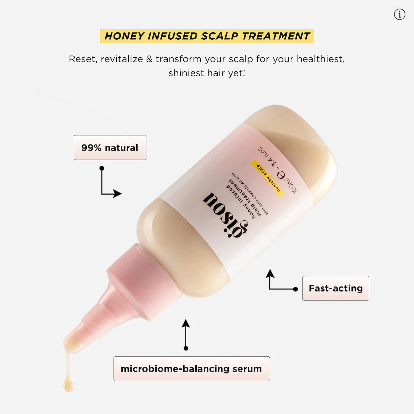 Honey Infused Scalp Treatment Serum