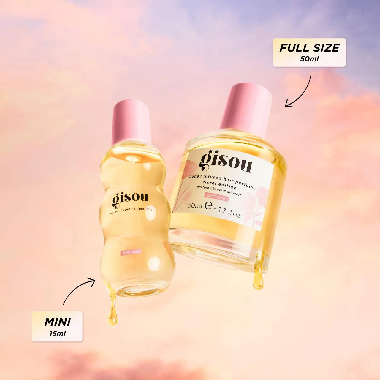 Wild Rose Honey Infused Hair Perfume