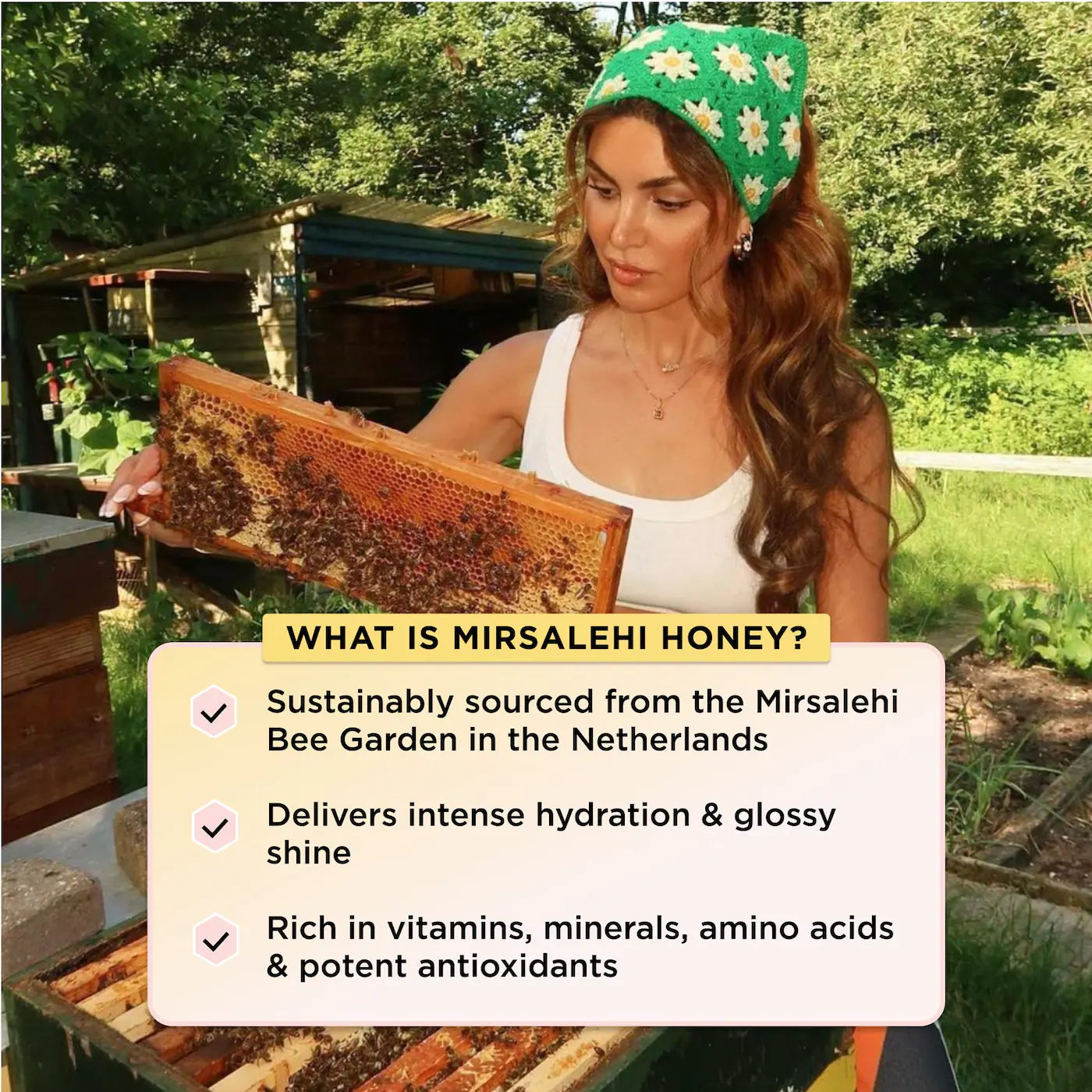 Wild Rose Honey Infused Hair Perfume