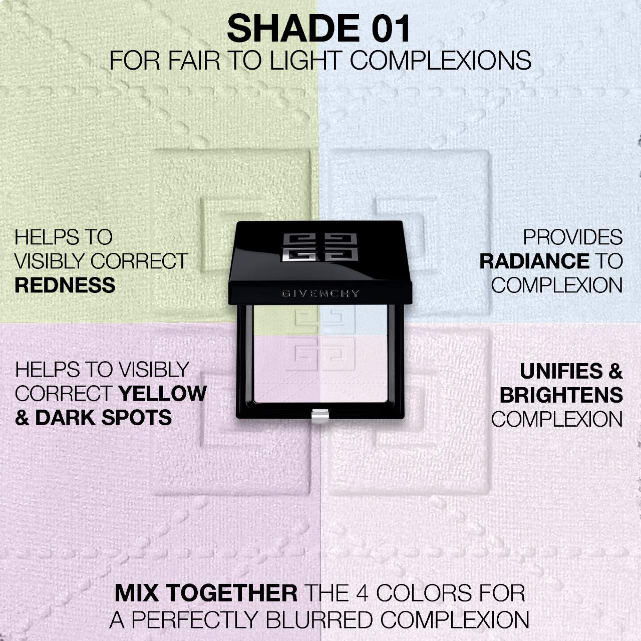 Prisme Libre Blurring & Color-Correcting Matte Pressed Powder