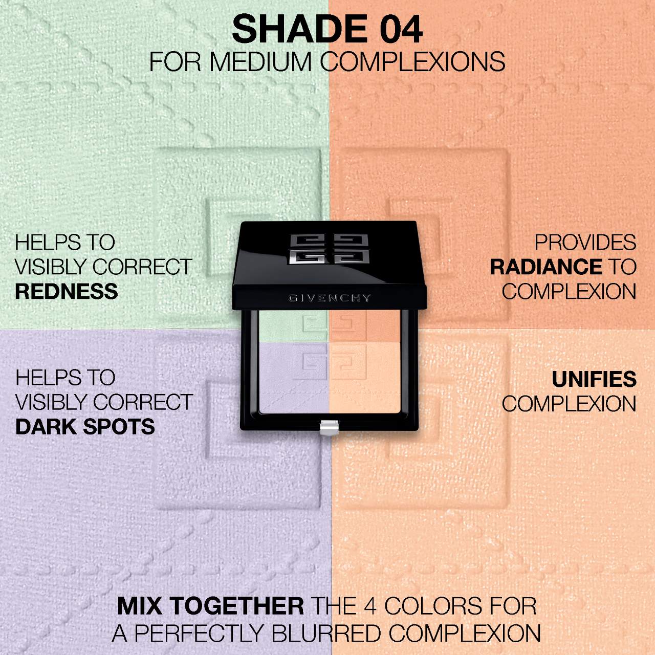 Prisme Libre Blurring & Color-Correcting Matte Pressed Powder