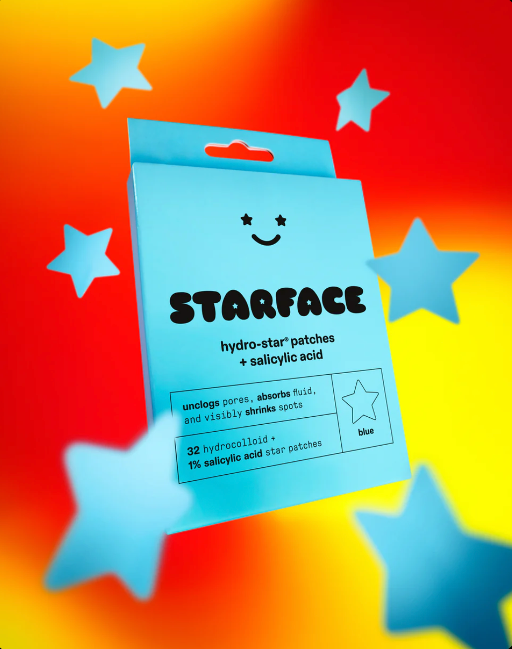 starface blue hydro-star + salicylic acid