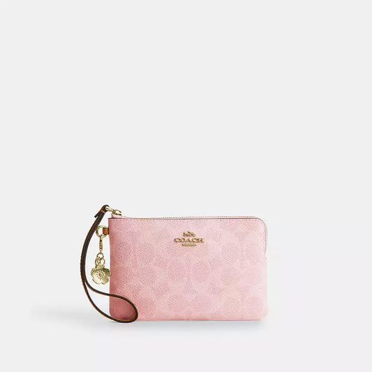 Coach Wristlet - Powder Pink
