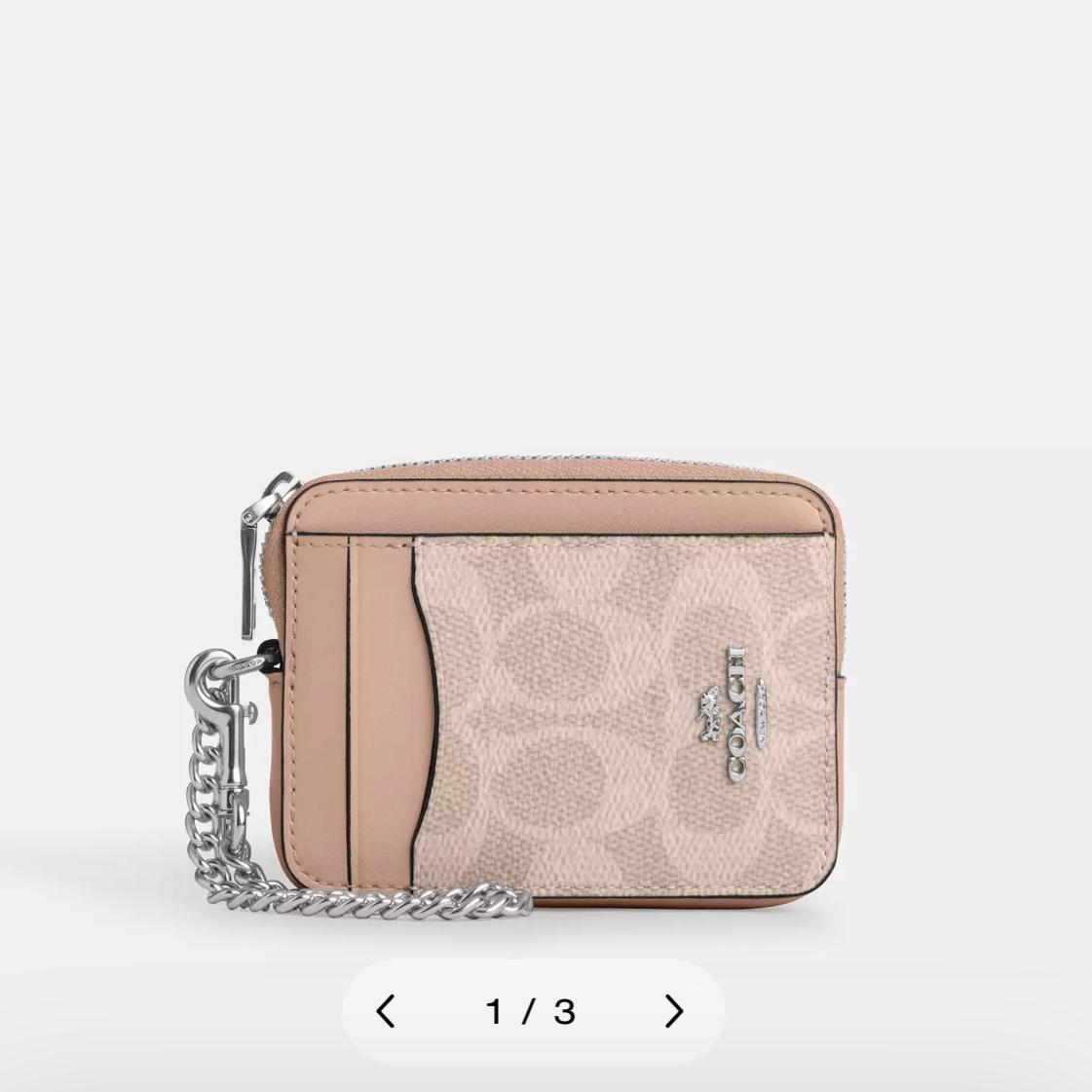 Coach Zip Card Case
