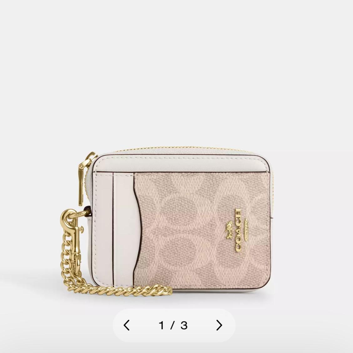 Coach Zip Card Case