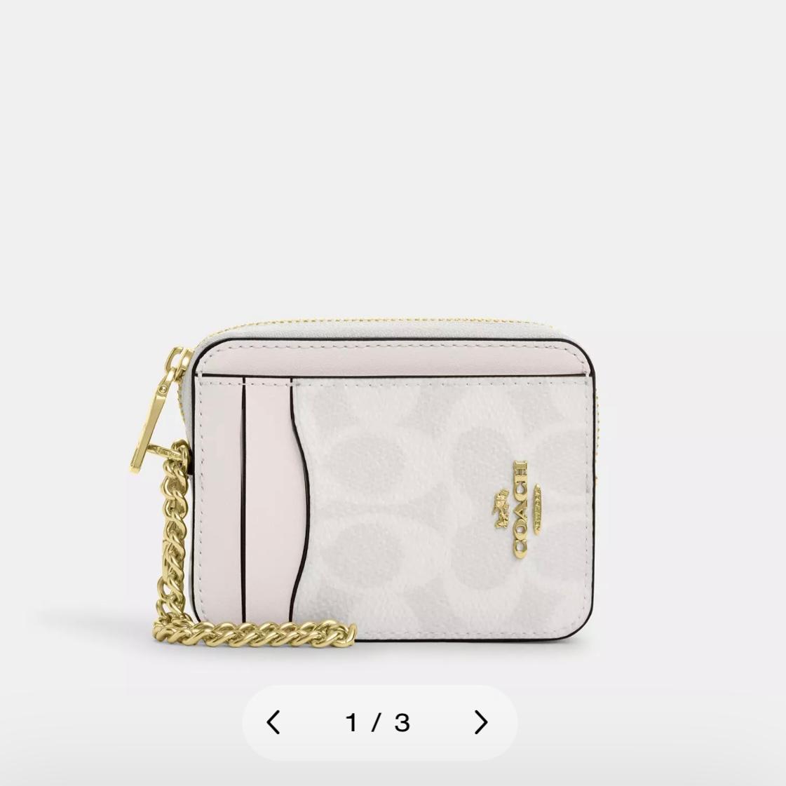 Coach Zip Card Case
