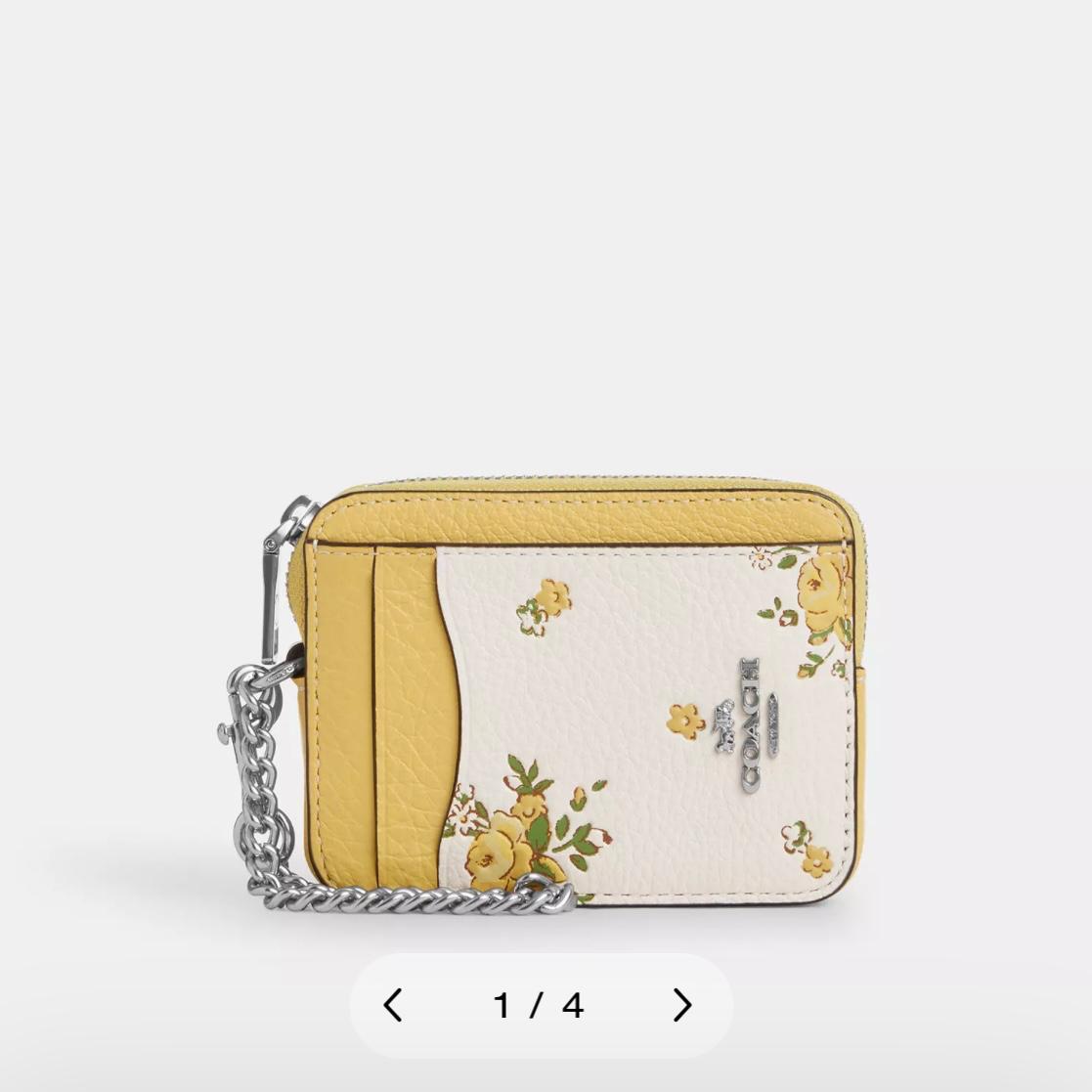 Coach Zip Card Case