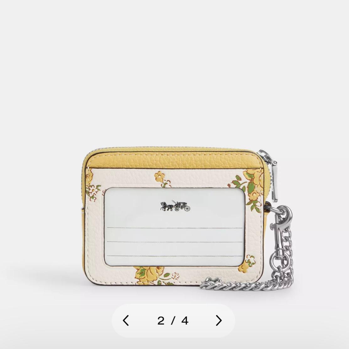 Coach Zip Card Case