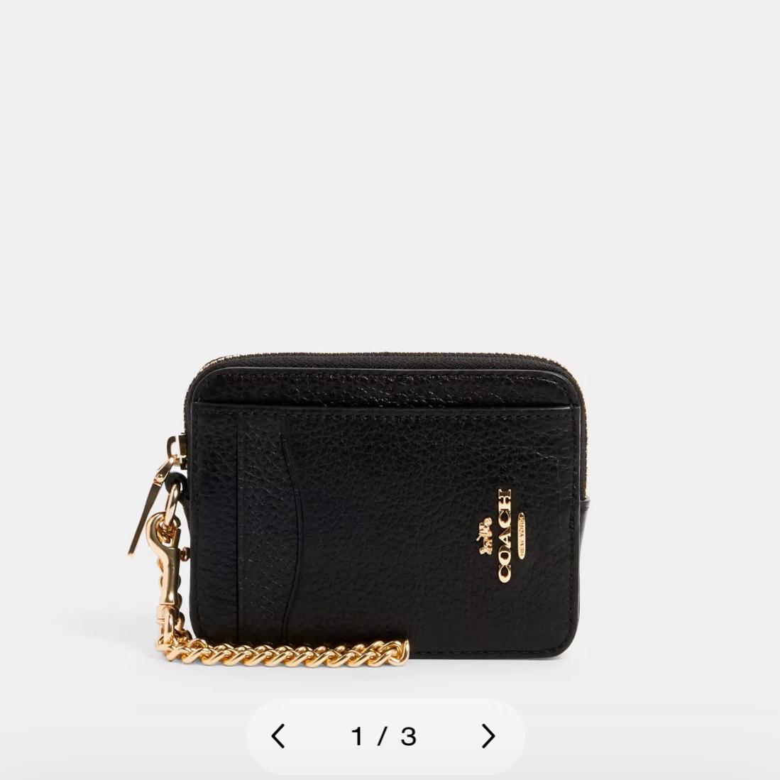 Coach Zip Card Case