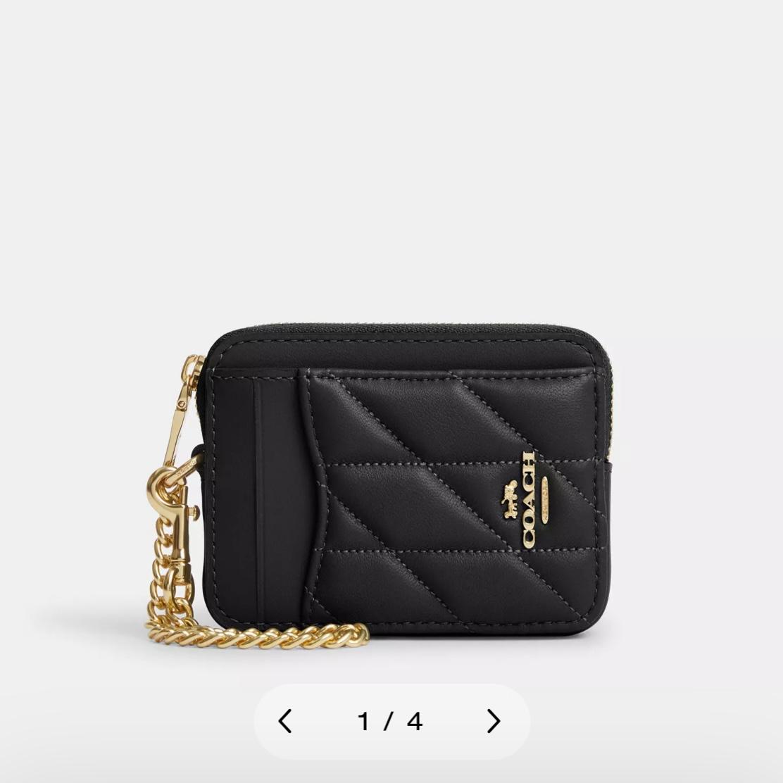 Coach Zip Card Case
