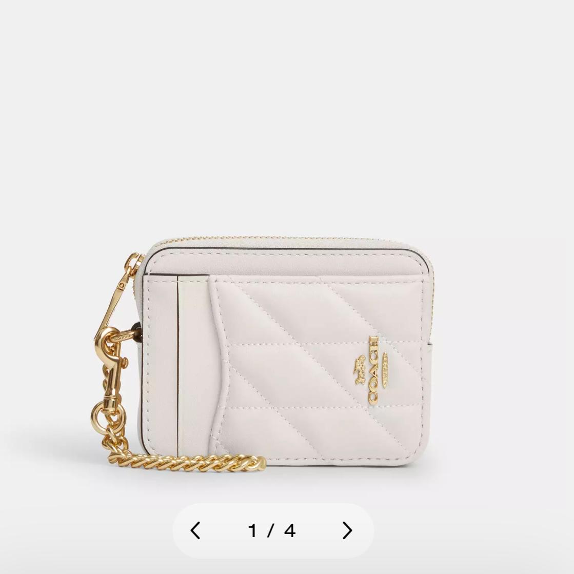 Coach Zip Card Case