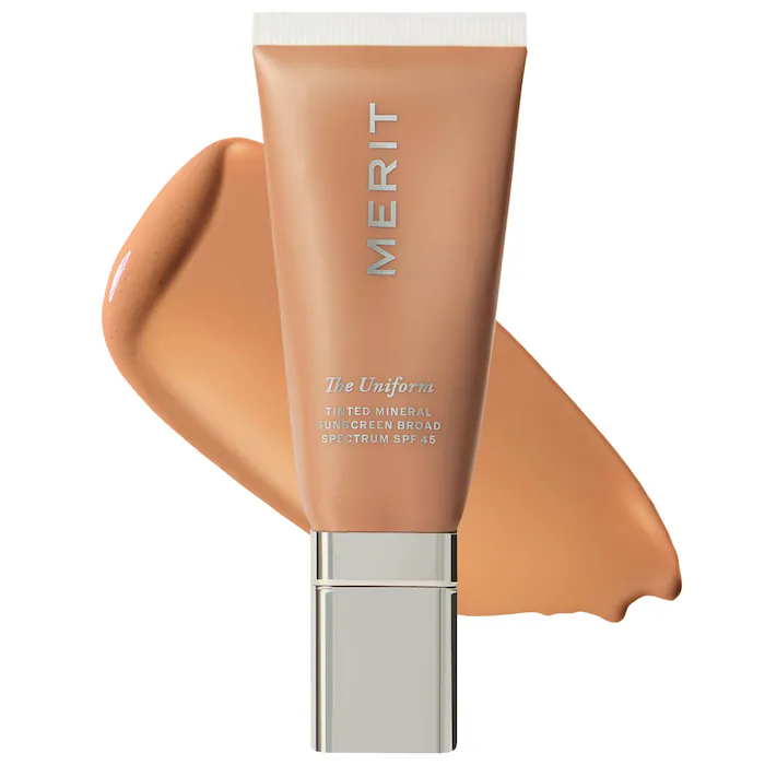 The Uniform Tinted Mineral Sunscreen Broad Spectrum SPF 45