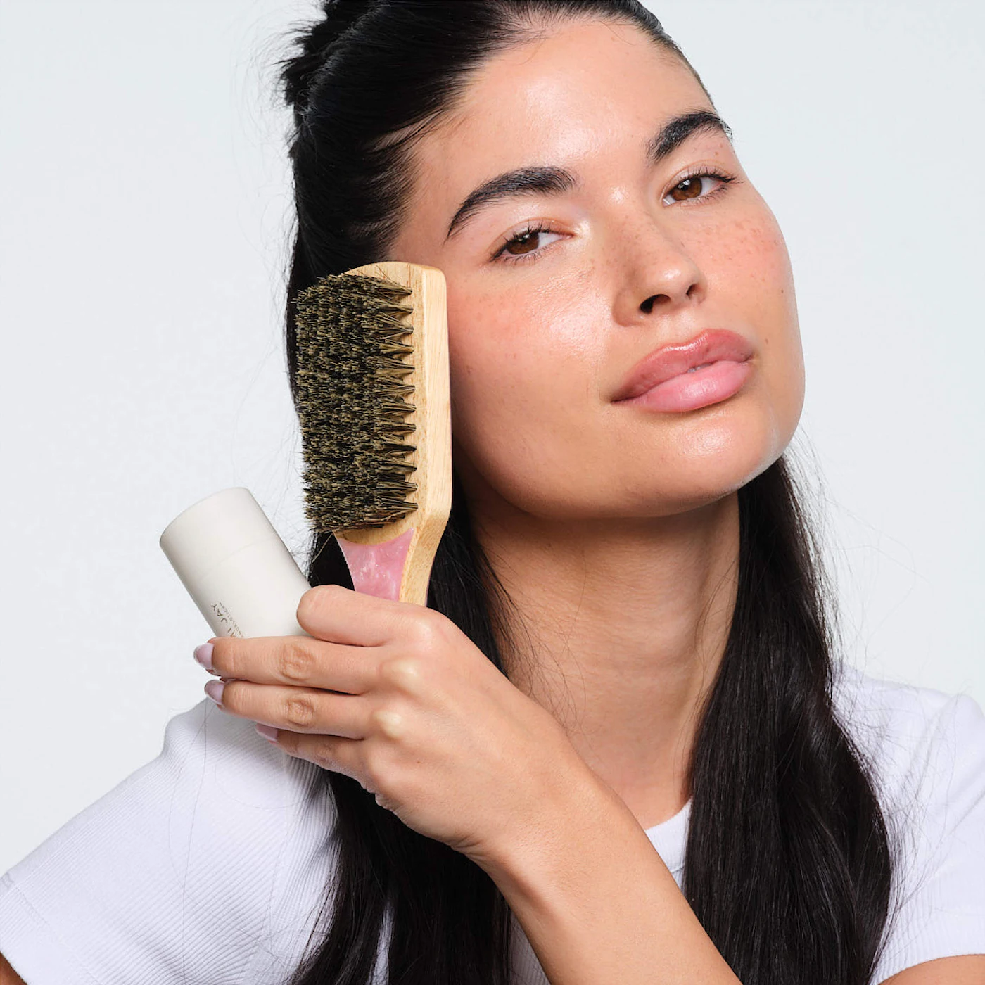 Sweet and Sleek Styling Gift Set with Angelstick™ and Mini Boar Bristle Brush