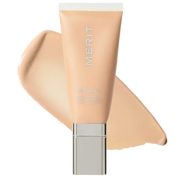 The Uniform Tinted Mineral Sunscreen Broad Spectrum SPF 45