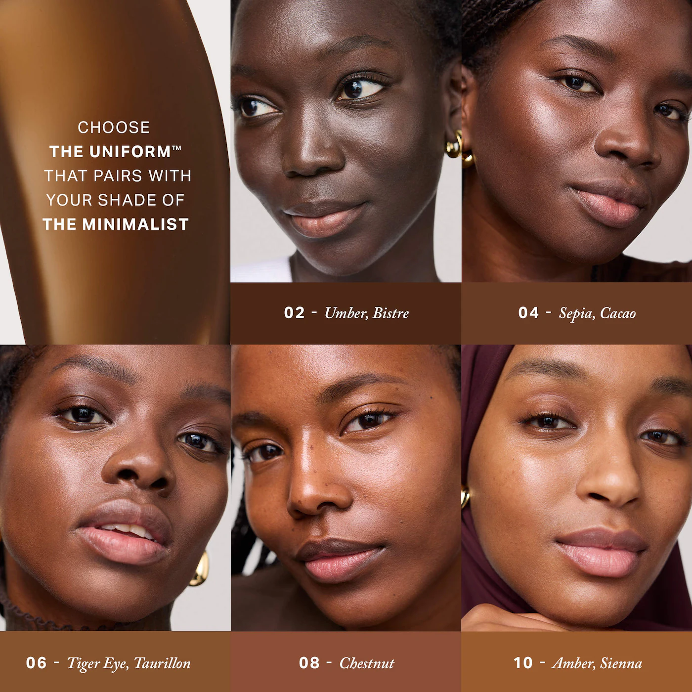 The Uniform Tinted Mineral Sunscreen Broad Spectrum SPF 45