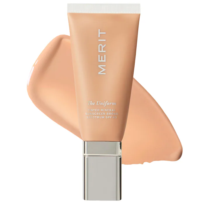 The Uniform Tinted Mineral Sunscreen Broad Spectrum SPF 45