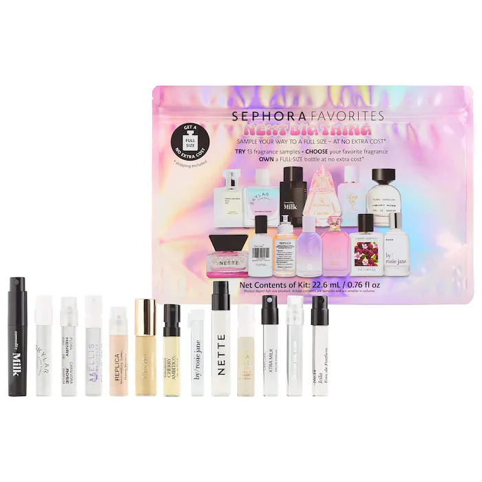 Summer Scents Travel Spray Perfume Sampler Set w/ Redeemable Voucher