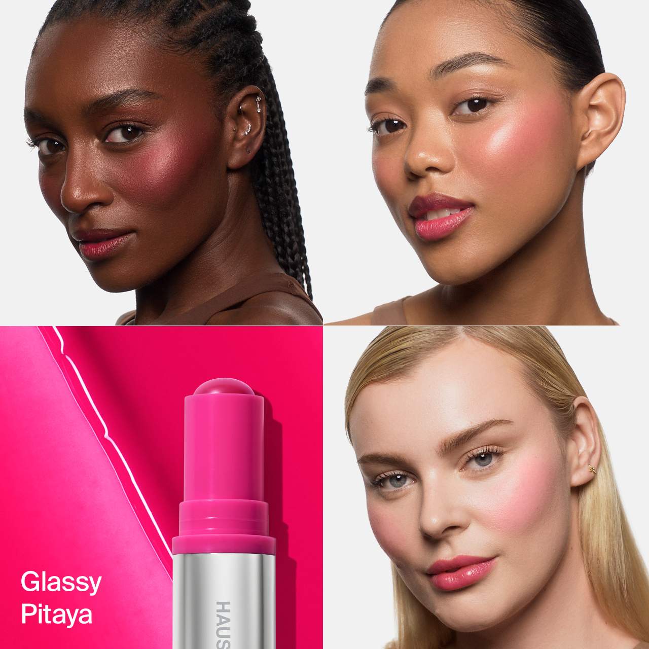 Color Fuse Longwear Hydrating Glassy Lip + Cheek Blush Balm Stick