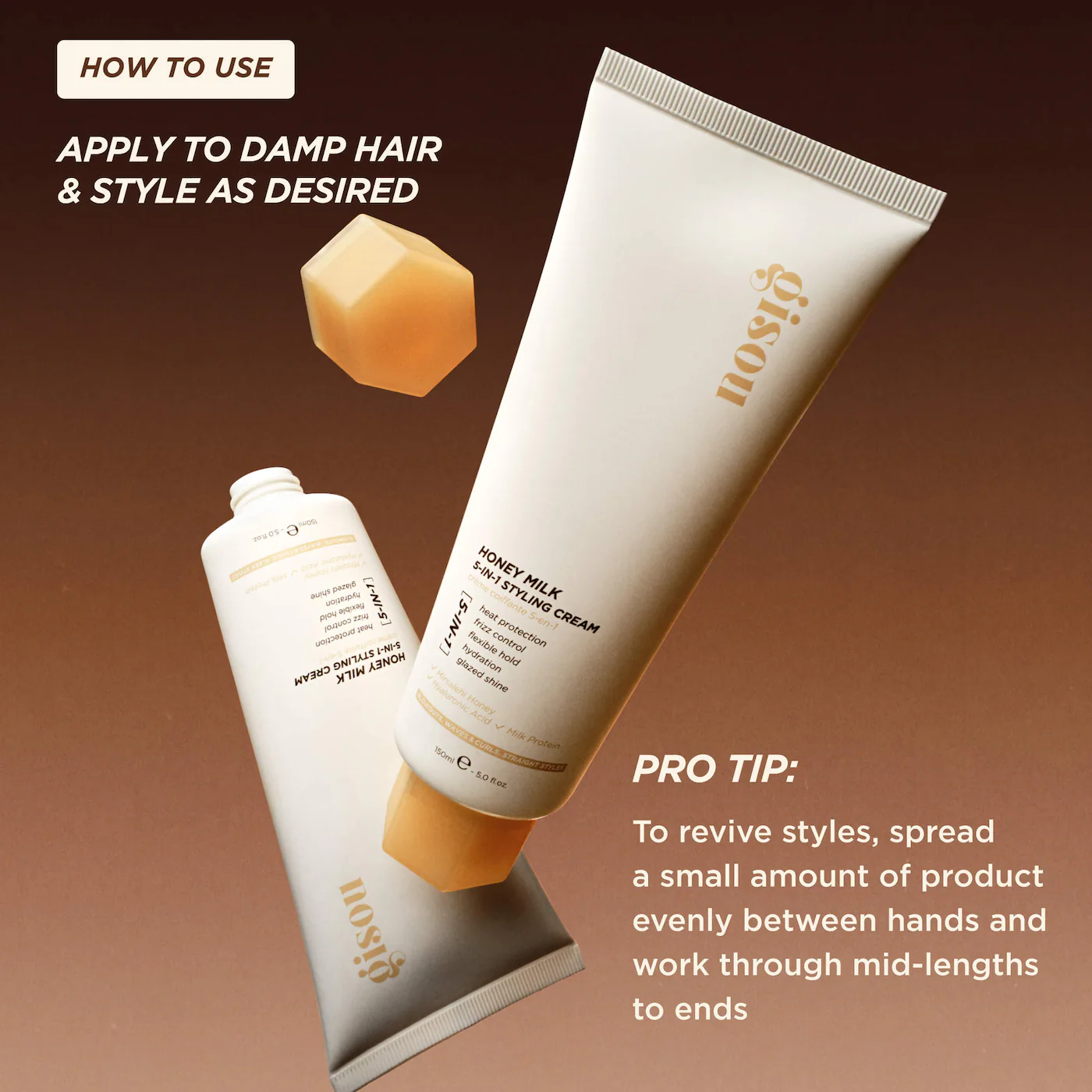 Honey Milk 5-in-1 Styling Cream