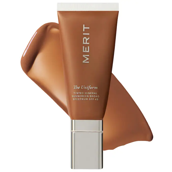 The Uniform Tinted Mineral Sunscreen Broad Spectrum SPF 45