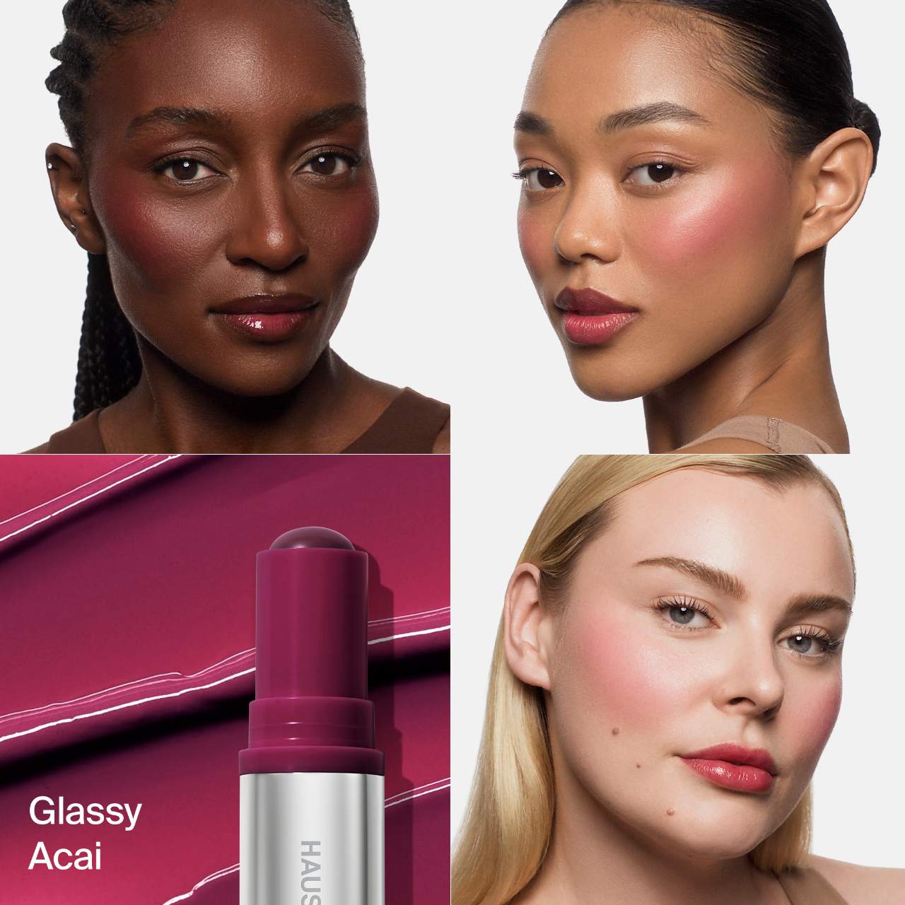 Color Fuse Longwear Hydrating Glassy Lip + Cheek Blush Balm Stick