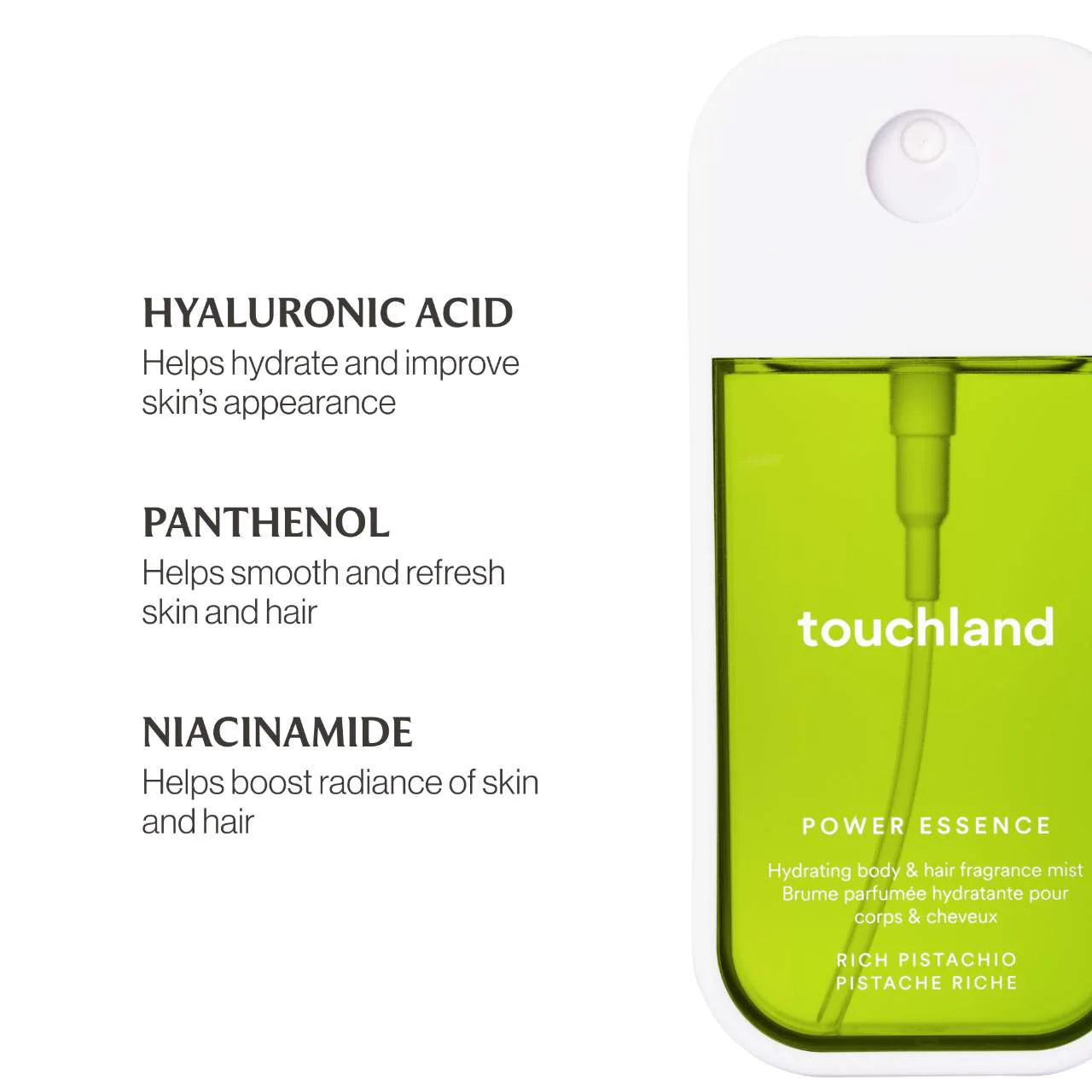Rich Pistachio Power Essence Body & Hair Fragrance Mist